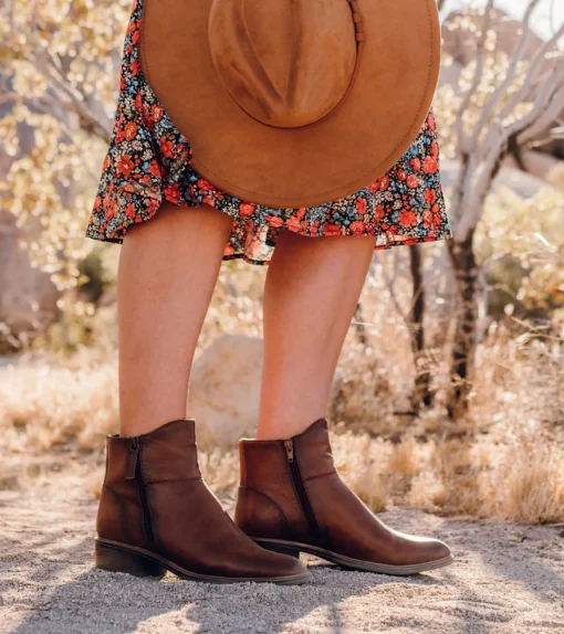 Alona Block Heel Bootie