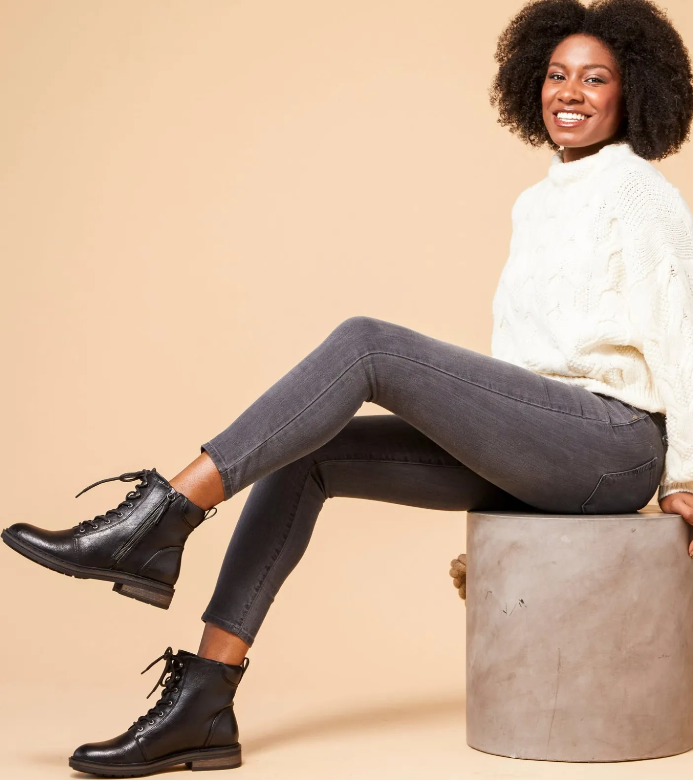 Amysue Lace Up Bootie