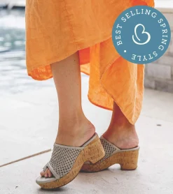 Bethie Wedge Sandal