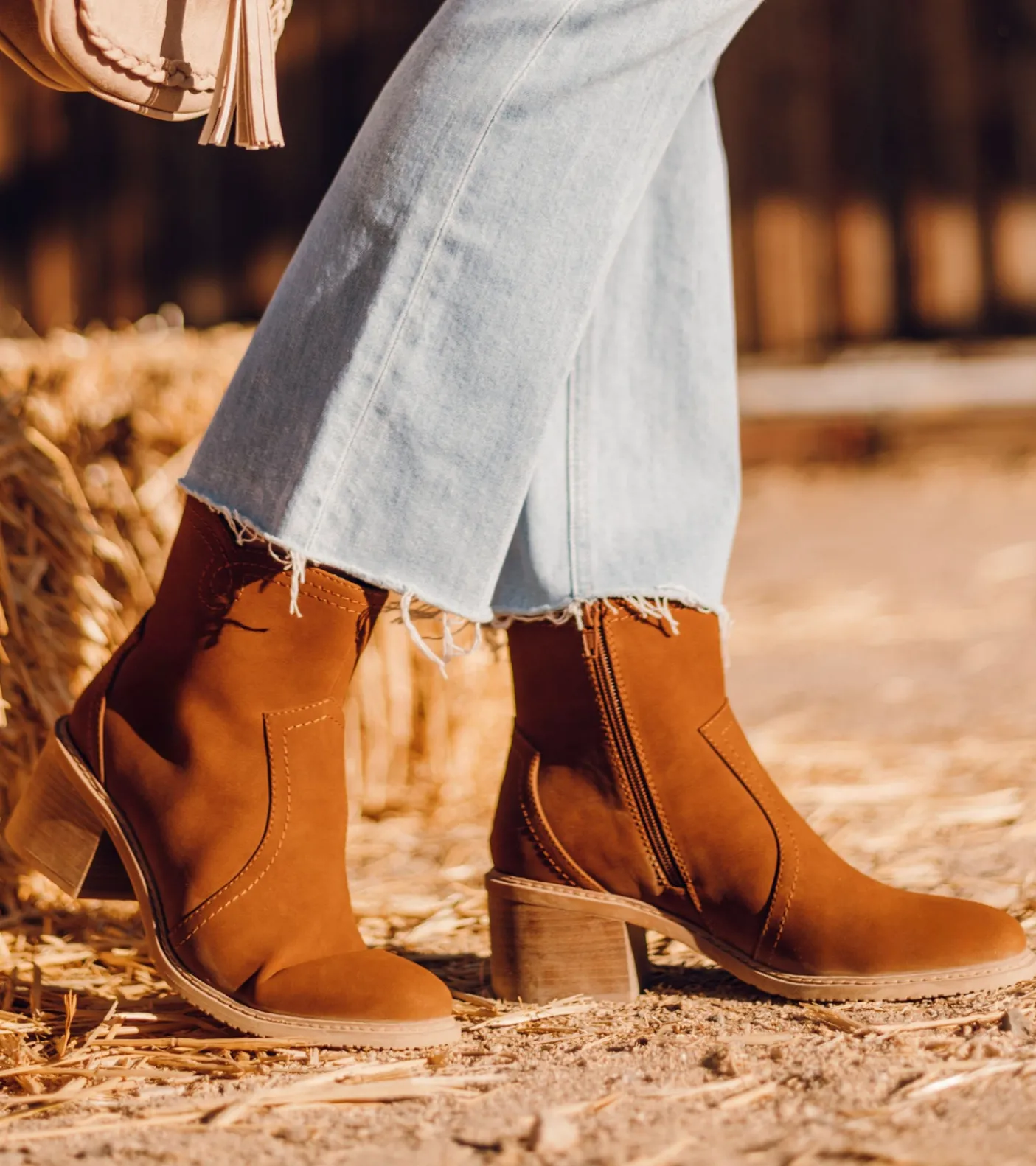Calloway Block Heel Bootie