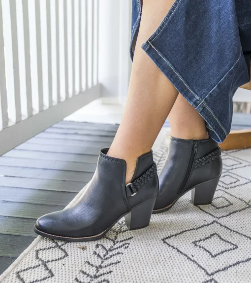 Charlotte Block Heel Bootie