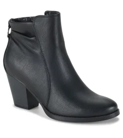 Crystal Block Heel Bootie