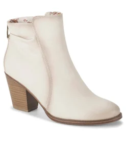 Crystal Block Heel Bootie