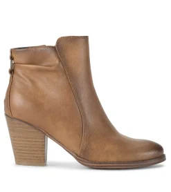 Crystal Block Heel Bootie