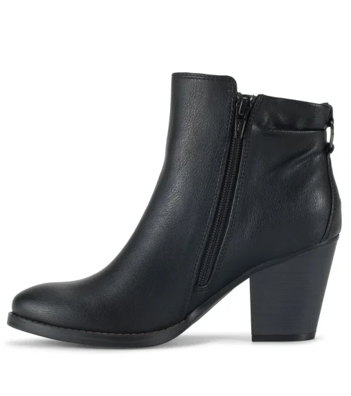 Crystal Block Heel Bootie