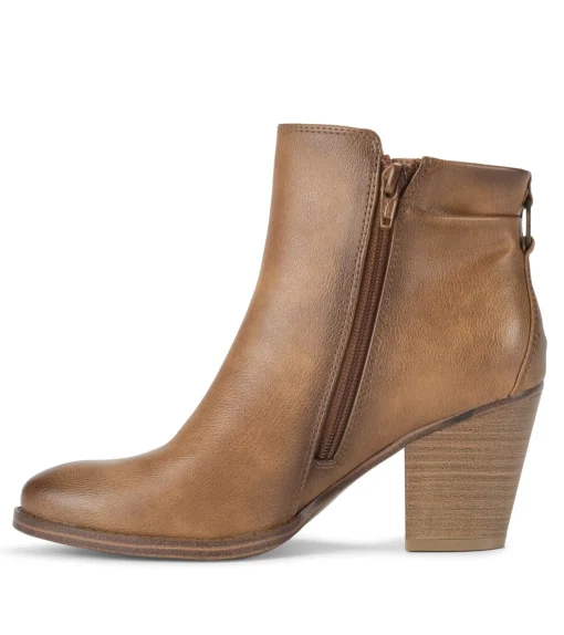 Crystal Block Heel Bootie