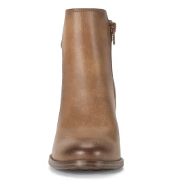 Crystal Block Heel Bootie