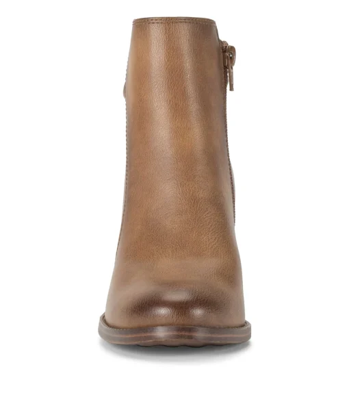 Crystal Block Heel Bootie