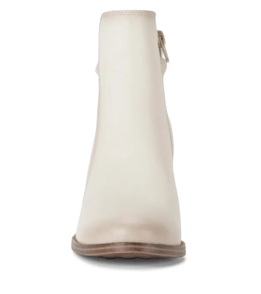 Crystal Block Heel Bootie