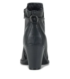 Crystal Block Heel Bootie