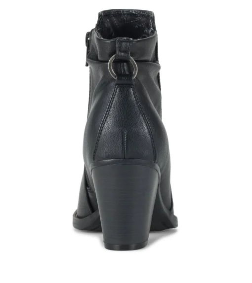 Crystal Block Heel Bootie