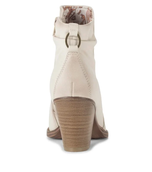 Crystal Block Heel Bootie