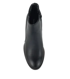 Crystal Block Heel Bootie