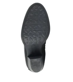 Crystal Block Heel Bootie