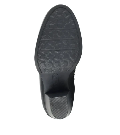 Crystal Block Heel Bootie