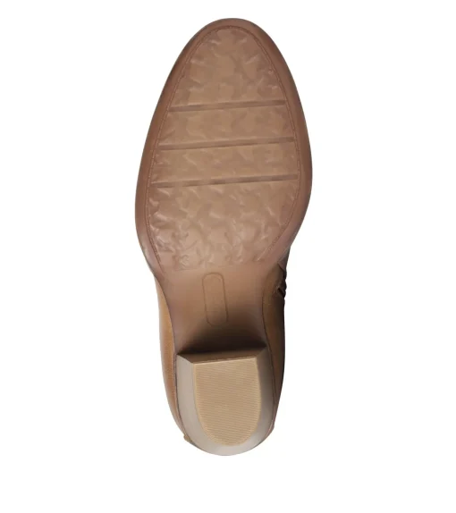 Crystal Block Heel Bootie