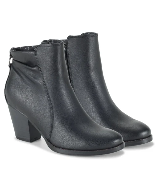 Crystal Block Heel Bootie