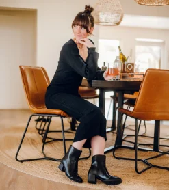 Emilie Block Heel Bootie