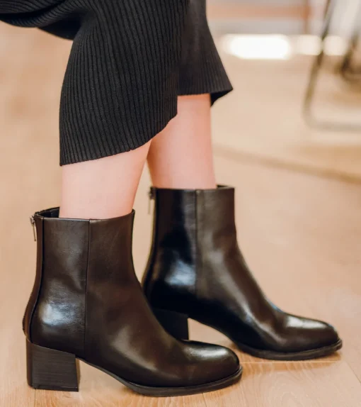 Emilie Block Heel Bootie