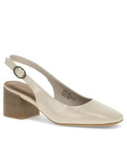 Ester Block Heel Slingback Pump