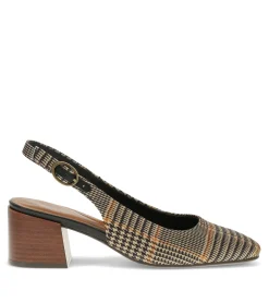 Ester Block Heel Slingback Pump