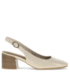 Ester Block Heel Slingback Pump