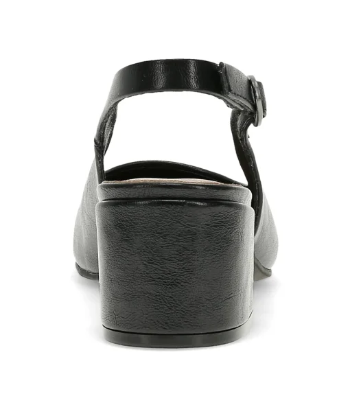 Ester Block Heel Slingback Pump