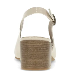 Ester Block Heel Slingback Pump