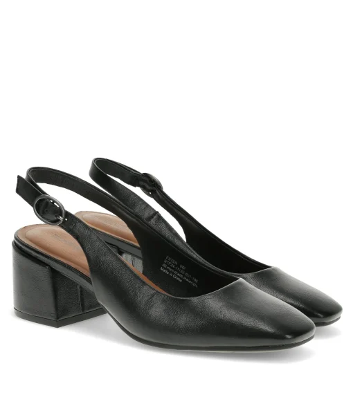 Ester Block Heel Slingback Pump