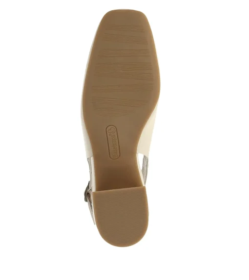 Ester Block Heel Slingback Pump