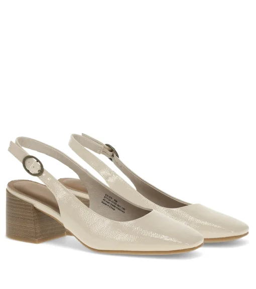 Ester Block Heel Slingback Pump