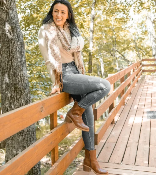 Feeney Block Heel Boot