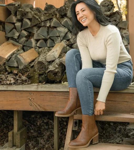 Feeney Block Heel Boot