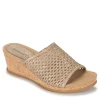 Flossey Wedge Slide Sandal