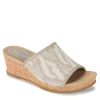 Flossey Wedge Slide Sandal