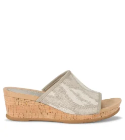 Flossey Wedge Slide Sandal