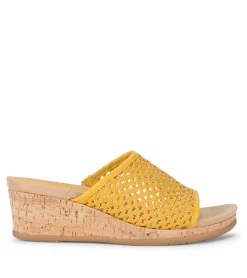 Flossey Wedge Slide Sandal