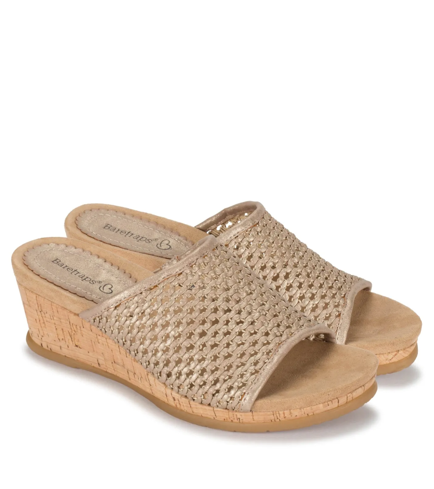 Flossey Wedge Slide Sandal