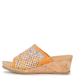 Flossey Wedge Slide Sandal