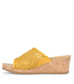 Flossey Wedge Slide Sandal