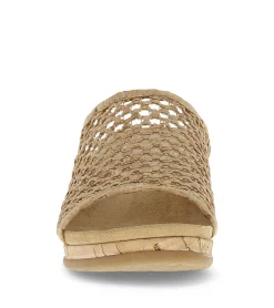 Flossey Wedge Slide Sandal