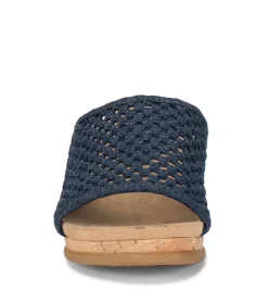 Flossey Wedge Slide Sandal