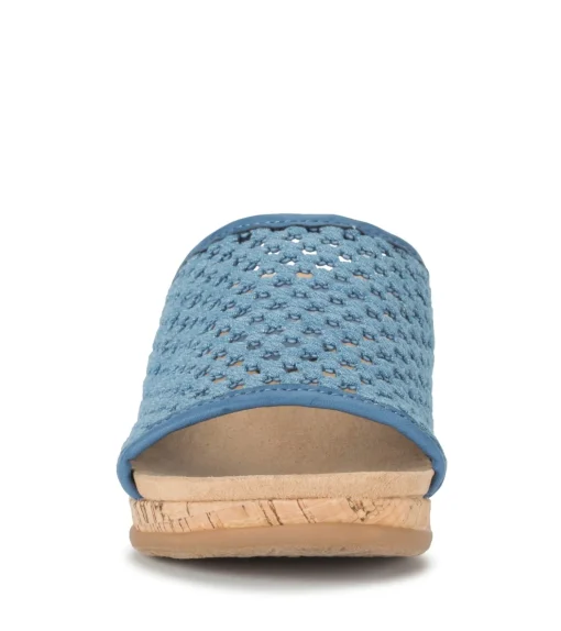 Flossey Wedge Slide Sandal