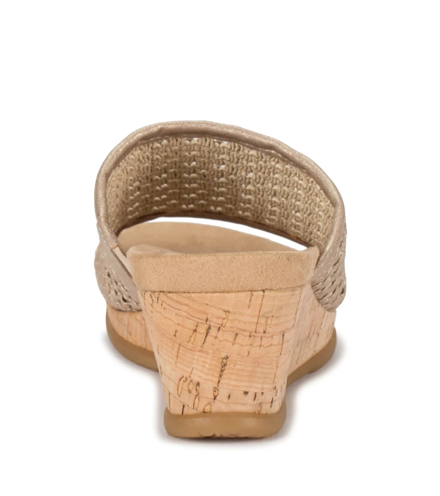 Flossey Wedge Slide Sandal