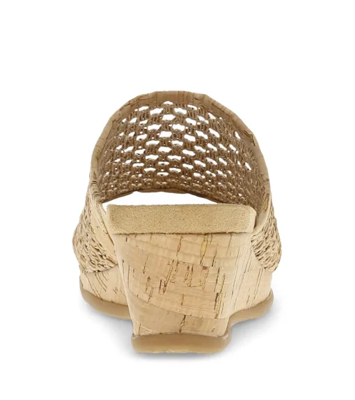 Flossey Wedge Slide Sandal