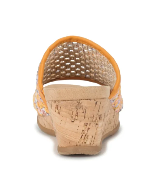 Flossey Wedge Slide Sandal