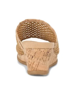 Flossey Wedge Slide Sandal