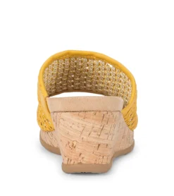 Flossey Wedge Slide Sandal