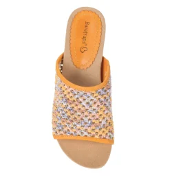Flossey Wedge Slide Sandal