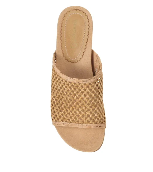 Flossey Wedge Slide Sandal